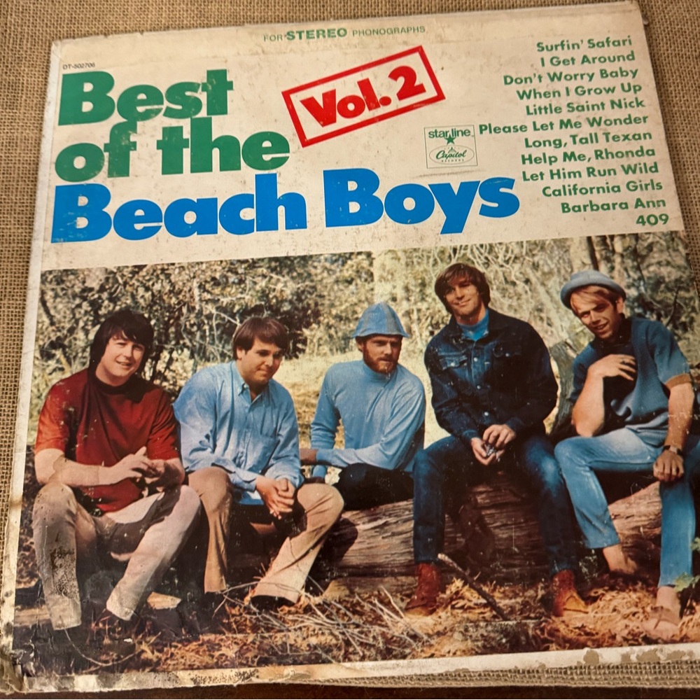 The Beach Boys – Best Of The Beach Boys Vol. 2. Some damage to cover.
